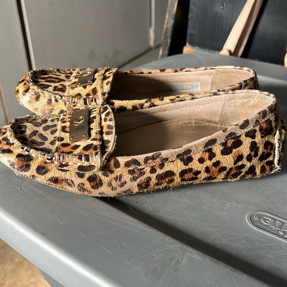 Ladies VIONIC HORSE HAIR ANIMAL PRINT LOAFERS 👞 - Picture 1 of 13